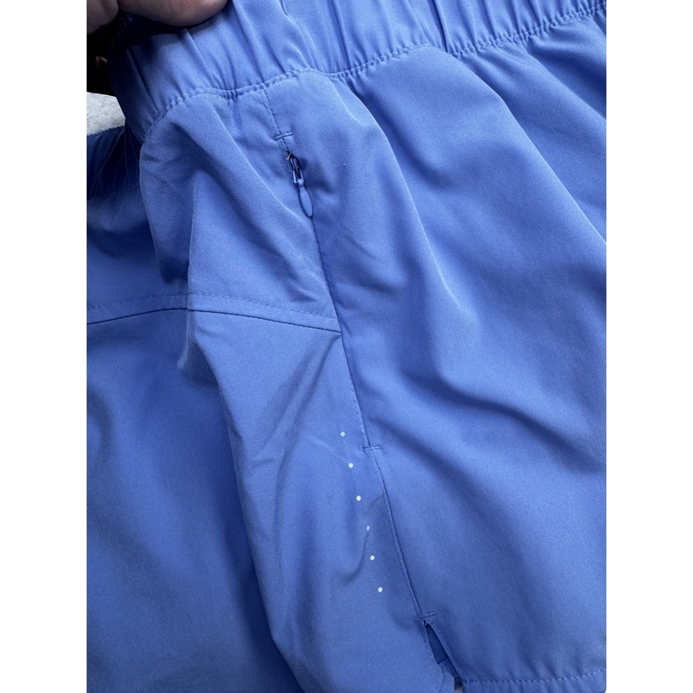 Old Navy Active Quick Dry Running Shorts Lined Lightweight XXL Blue Zip Pocket - Picture 10 of 10